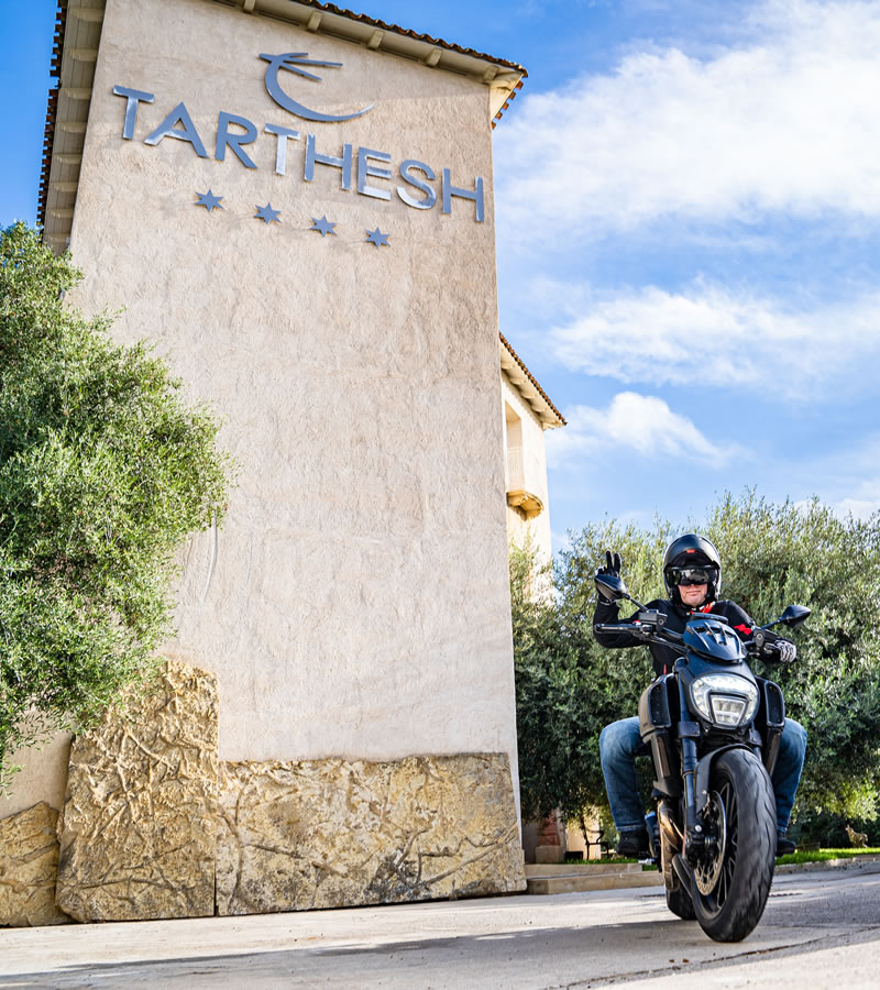 hotel tarthesh lusso guspini in sardegna biker hotel